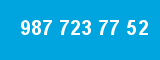987 723 77 52 987 723 77 52
